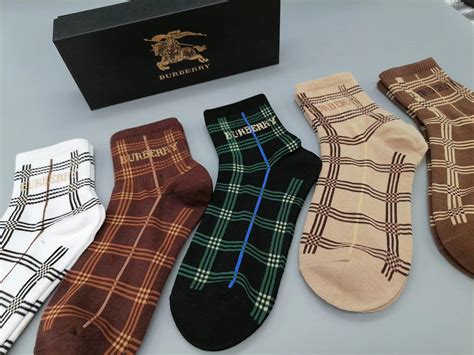 burberry socks.